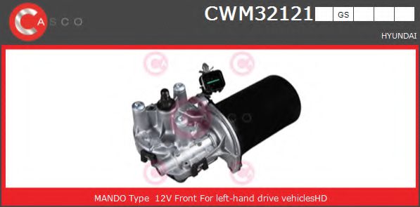 CASCO CWM32121GS Двигатель стеклоочистителя для HYUNDAI
