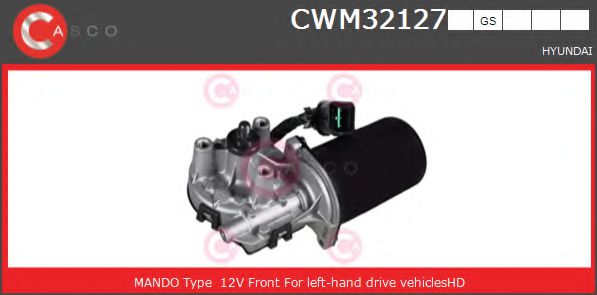 CASCO CWM32127GS Двигатель стеклоочистителя для HYUNDAI