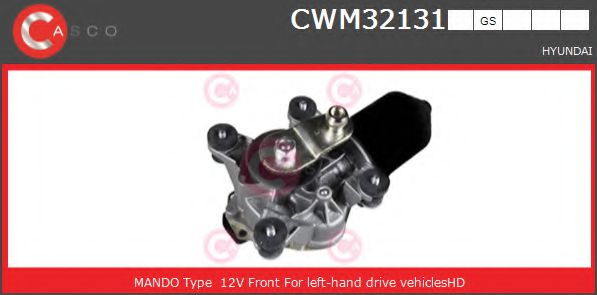 CASCO CWM32131GS Двигатель стеклоочистителя для HYUNDAI