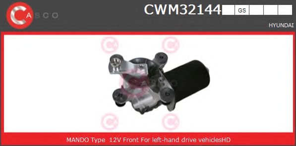 CASCO CWM32144GS Двигатель стеклоочистителя для HYUNDAI