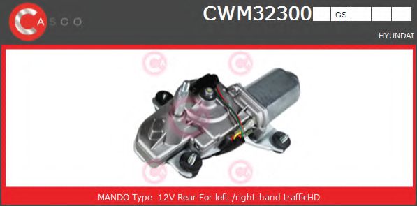CASCO CWM32300GS Двигатель стеклоочистителя для HYUNDAI