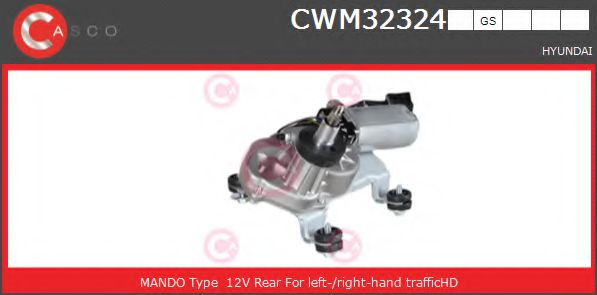 CASCO CWM32324GS Двигатель стеклоочистителя для HYUNDAI SANTA FE