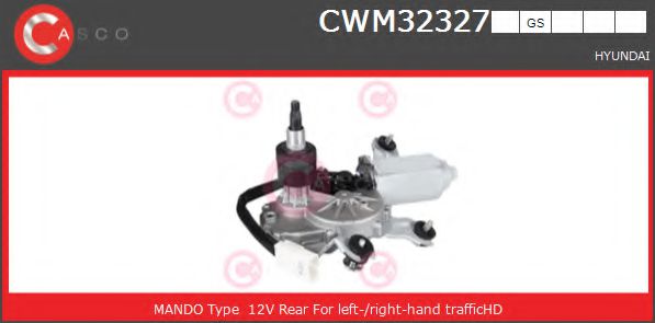 CASCO CWM32327GS Двигатель стеклоочистителя для HYUNDAI