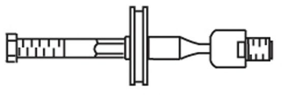 2095 FRAP Осевой шарнир, рулевая тяга 2095 FRAP Осевой шарнир, рулевая тяга