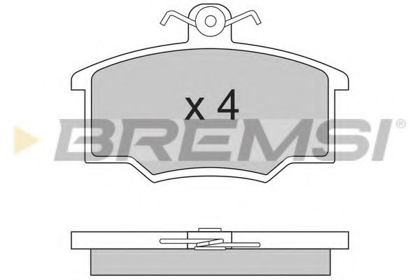 BREMSI BP2281 Тормозные колодки BREMSI 