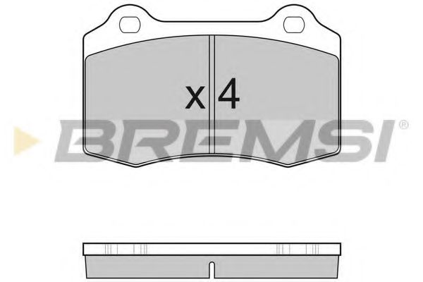 BREMSI BP3155 Тормозные колодки BREMSI для SEAT