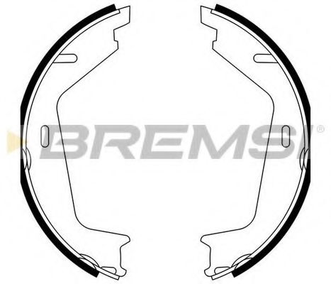 BREMSI GF0608A Стояночная тормозная система BREMSI GF0608A Стояночная тормозная система