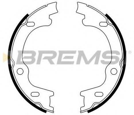 BREMSI GF0785 Ремкомплект барабанных колодок для KIA RONDO