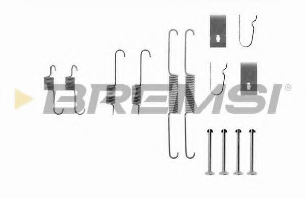 BREMSI SK0782 Комплектующие, тормозная колодка 