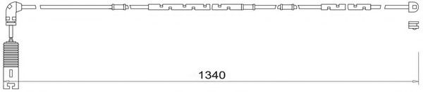 BREMSI WI0582 Датчик износа тормозных колодок BREMSI 