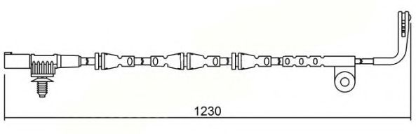BREMSI WI0643 Скобы тормозных колодок для LAND ROVER