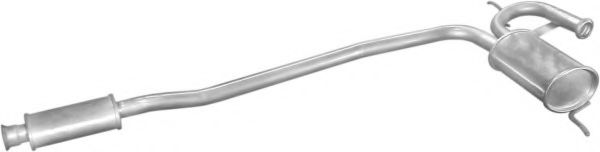 POLMOSTROW 21141 Средний глушитель выхлопных газов 