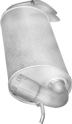 POLMOSTROW 5310 Глушитель выхлопных газов для LAND ROVER FREELANDER (LN) 2.5 V6 4x4