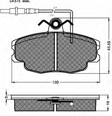 BSF 10249 Тормозные колодки BSF для CITROEN