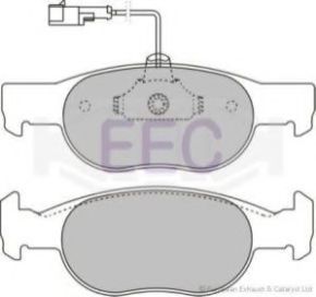 EEC BRP0895 Тормозные колодки EEC для FIAT