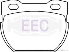 EEC BRP0907 Тормозные колодки EEC для LAND ROVER