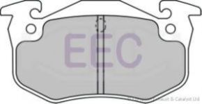 EEC BRP1005 Тормозные колодки EEC для PEUGEOT