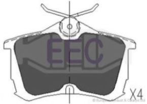 EEC BRP1046 Тормозные колодки EEC для HONDA