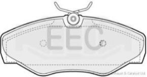 EEC BRP1202 Тормозные колодки EEC для RENAULT