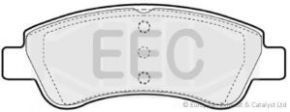 EEC BRP1216 Тормозные колодки EEC 