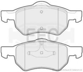 EEC BRP1229 Тормозные колодки EEC для CHRYSLER