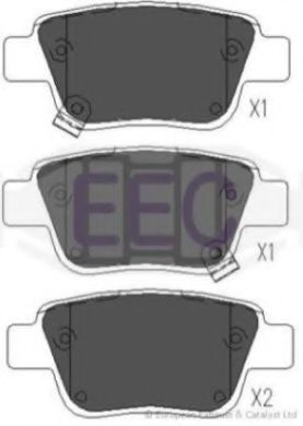 EEC BRP1334 Тормозные колодки EEC для TOYOTA