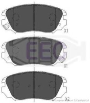 EEC BRP1695 Тормозные колодки EEC для CHEVROLET
