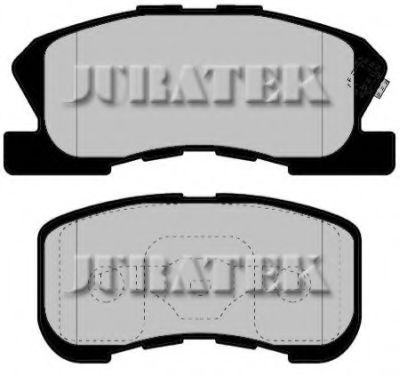 JURATEK JCP1501 Тормозные колодки JURATEK для DAIHATSU