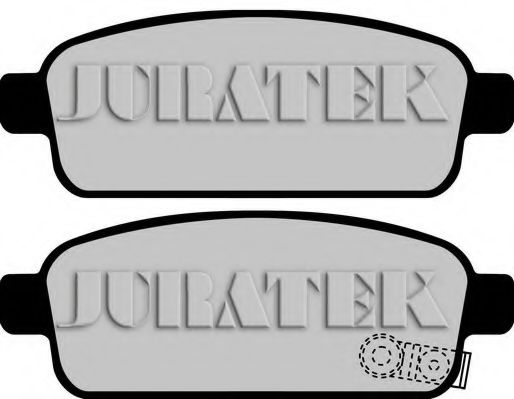 JURATEK JCP4263 Тормозные колодки для CADILLAC ATS