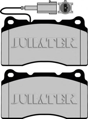 JURATEK JCP1334 Тормозные колодки JURATEK для ALFA ROMEO