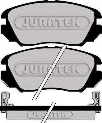 JURATEK JCP054 Тормозные колодки JURATEK для SAAB