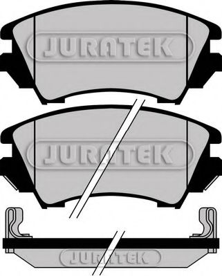 JURATEK JCP055 Тормозные колодки JURATEK для SAAB