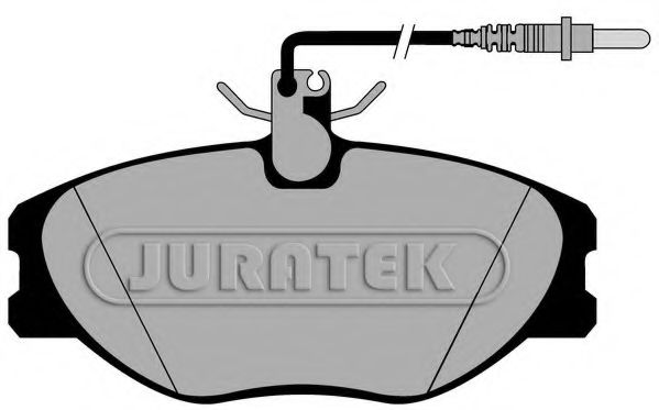 JURATEK JCP898 Тормозные колодки JURATEK для PEUGEOT