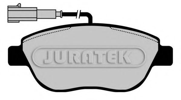 JURATEK JCP1467 Тормозные колодки JURATEK для OPEL