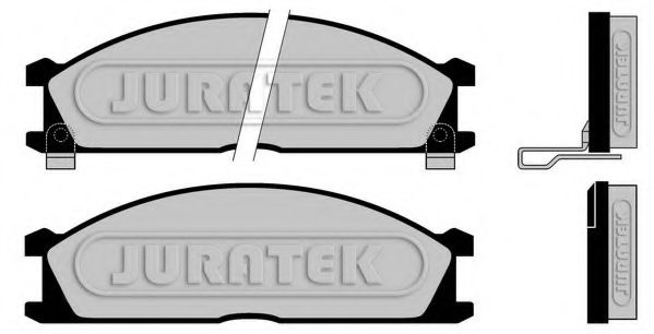 JURATEK JCP641 Тормозные колодки JURATEK для NISSAN NAVARA