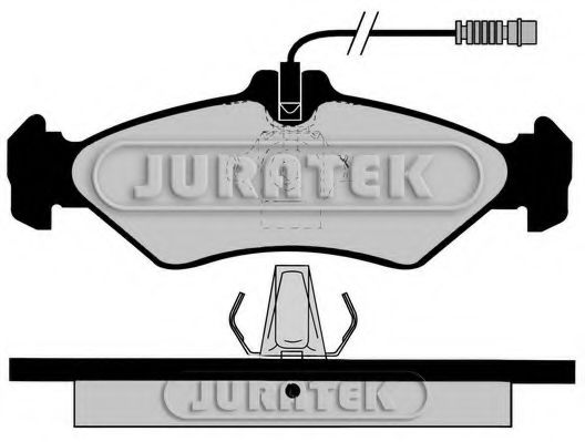 JURATEK JCP1039 Тормозные колодки JURATEK для VOLKSWAGEN