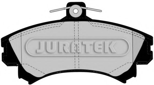 JURATEK JCP1093 Тормозные колодки JURATEK для MITSUBISHI