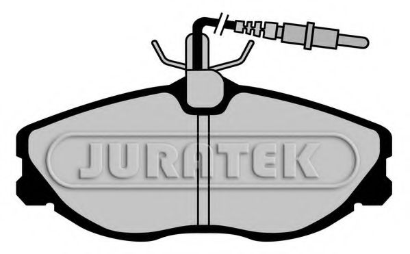 JURATEK JCP1063 Тормозные колодки JURATEK для PEUGEOT