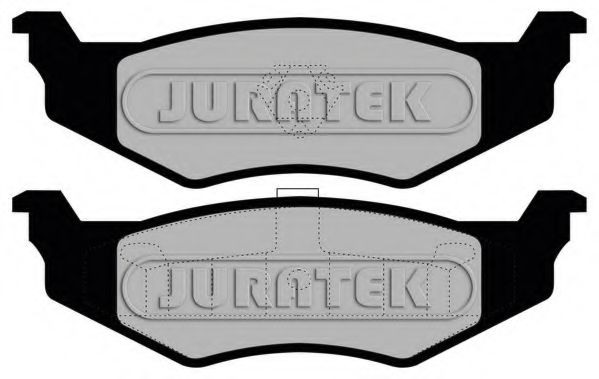 JURATEK JCP1099 Тормозные колодки JURATEK для DODGE