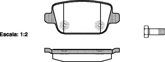 Dr!ve+ DP1010100168 Тормозные колодки для PROTON SUPRIMA