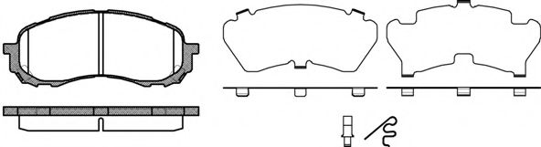 Dr!ve+ DP1010100515 Тормозные колодки DR!VE+ для SUBARU