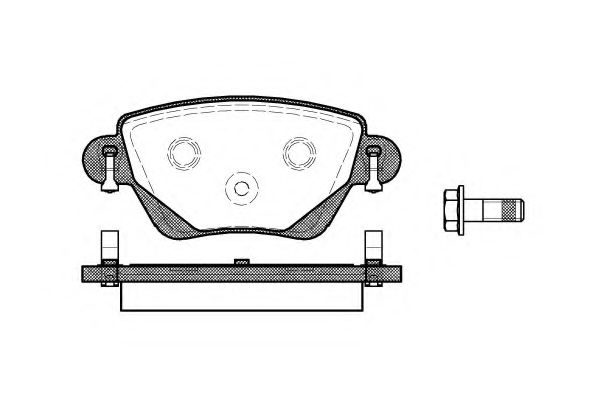 Dr!ve+ DP1010100852 Тормозные колодки DR!VE+ для FORD