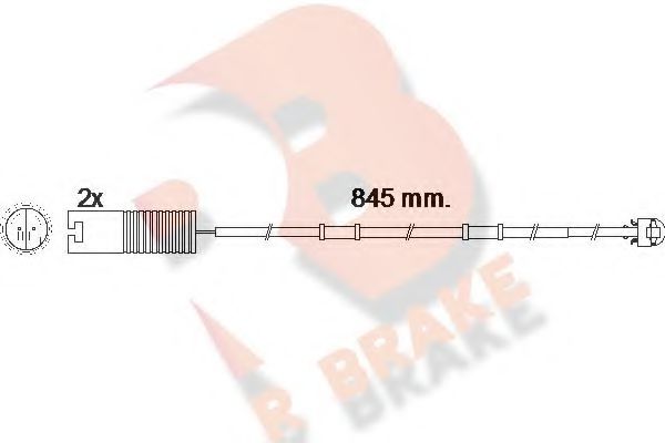 R BRAKE 610448RB Тормозные колодки R BRAKE для ROVER