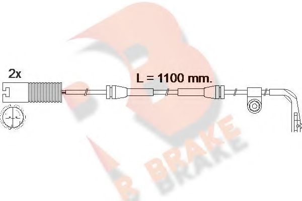R BRAKE 610457RB Тормозные колодки R BRAKE для BMW