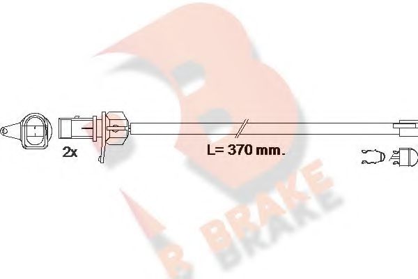 R BRAKE 610608RB Тормозные колодки R BRAKE для AUDI A8