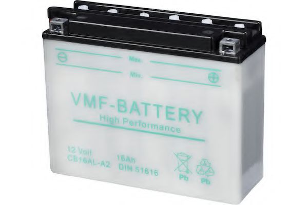 VMF 51616 Аккумулятор для YAMAHA MOTORCYCLES V