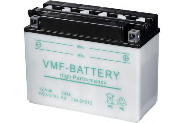 VMF 52012 Аккумулятор VMF для HARLEY-DAVIDSON MC