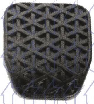 TRICLO 593534 Педальные накладка, педаль тормоз 