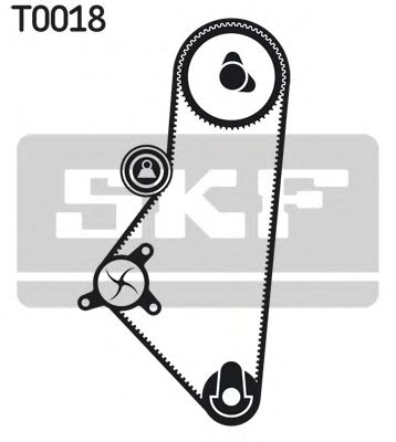 SKF VKMA03201 Комплект ГРМ для FIAT
