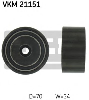 SKF VKM21151 Ролик ремня ГРМ для AUDI A8